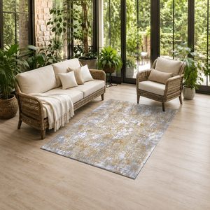 <b>RUGS</b> DEPOT LXDP-0318 Wholesale Multicolor Neutral Minimalist Designer Digital Printed Machine Washable <b>Chenille</b> <b>Rug</b> Non Slip - Product Image 6