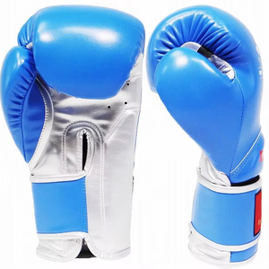 Gants de boxe en cuir de qualité supérieure, légers et durables, taille 10oz 12oz Gants de boxe en cuir PU - Product Image 1