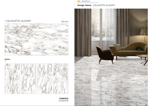 Azulejo de porcelana esmaltada de alta calidad de 600x1200mm, precio barato, estilo clásico moderno, acabado mate, Interior pulido para sala de estar - Product Image 3