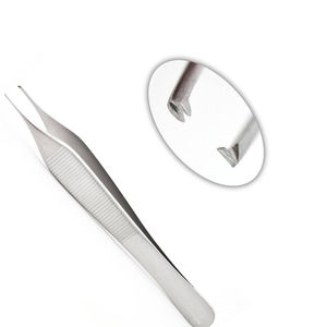 Pinzas Adson Profesionales con Dientes Serrados, Acero Inoxidable de Alta Calidad, Aprobadas por ISO 13485 y CE para un Agarre Seguro, Uso Médico y Dental - Product Image 6