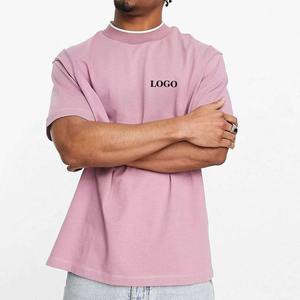 Camiseta de Algodón de Alta Densidad para Hombre, Venta al por Mayor, Camiseta Informal Resistente para la Calle, Camiseta Más Vendida, Se Acepta OEM y ODM - Product Image 1