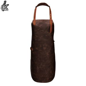 Delantal de cuero de vaca OEM, Logo personalizado genuino impreso, precio barato - Product Image 2