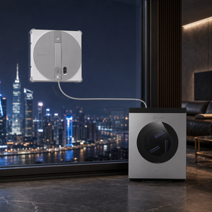 Robot nettoyeur de vitres ECOVACS WINBOT W3 OMNI, sûr, 3 modes, moteur sans balais, batterie 5200 mAh, pour la maison, le bureau, l'hôtel, les vitres extérieures - Product Image 1