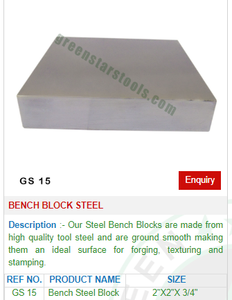 <b>Bench</b> Block GS 09E Precision Style Accessory Jewelry <b>Tools</b> for Jewellery <b>Tools</b> - Product Image 2