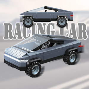 Educational Model Car City Technical Pickup Truck Cybertruck Toy Car for Kids Toy Cars Construction <strong>Building</strong> Block Sets - Product Image 4