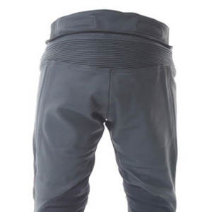 Pantalon de moto de course taille haute avec image de marque personnalisée en gros cuir de vachette véritable coupe-vent en cuir pleine fleur Fabrication professionnelle - Product Image 6