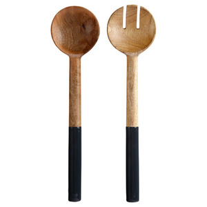 Antique os poignée cuillère de service bois haute qualité résine et bois accessoires de cuisine cuillère de service ensemble nouvelles idées de produits 2024 - Product Image 5