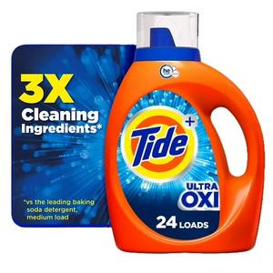 Detergente Líquido para Ropa Tide Ultra Oxi, 24 Cargas, 34 fl oz, Compatible con HE - Product Image 6