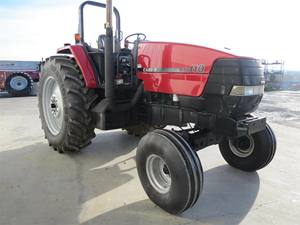 Tracteur à roues IH MX110 de 2000, d'occasion, 90 CV, moteur Cummins, équipement agricole efficace et fiable, composants - moteur, boîte de vitesses, pompe - Product Image 2