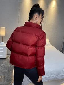 ¡Novedad de 2025! Chaqueta acolchada para mujer, ropa de invierno, chaqueta acolchada transpirable para mujer sin capucha - Product Image 6