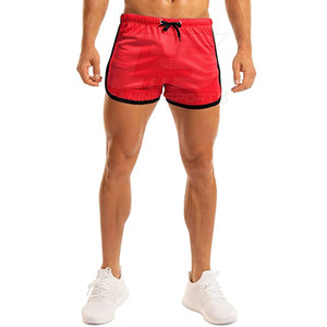 กางเกงขาสั้นผ้าไนลอนสำหรับวิ่งสำหรับผู้ชายกางเกงขาสั้นสำหรับออกกำลังกายกันลมเป็นมิตรกับสิ่งแวดล้อม - Product Image 1