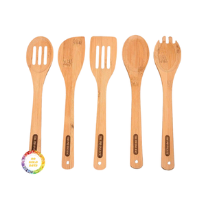 Ensemble d'ustensiles en bois de qualité supérieure outils de cuisine en bois faits à la main ustensiles de cuisine durables exportation directe d'usine - Product Image 5