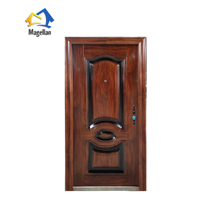 <span class=keywords><strong>Soluciones</strong></span> de Acero Personalizables de Primera Calidad, Puerta Principal de Acero para Exteriores, Diseño Moderno, Diseño Indio - Product Image 5