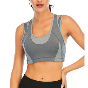 Vente chaude de haute qualité sans couture haut fille course entraînement Gym Yoga Fitness femmes soutien-gorge de sport pour les femmes - Product Image 1