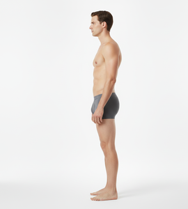 Balanced Support Grey Men Cotton Briefs Offering Soft Stretch Breathable Fabric and Comfortable Fit for Daily Wear - Product Image 3