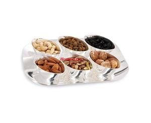 เซิร์ฟเวอร์น๊อตสแตนเลสสีเงินออกแบบได้อย่างยอดเยี่ยมปรับแต่งได้วันที่ขนมเซิร์ฟเวอร์จากอินเดีย - Product Image 1