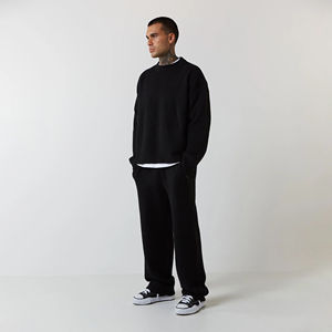 Survêtement décontracté unisexe sur mesure 2025, taille plus, jogging de sport, 100% coton molletonné, logo imprimé, respirant, confortable pour l'hiver - Product Image 3