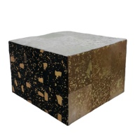 Pouf en cuir véritable - Design durable et personnalisable multicolore pour la décoration de sièges de mariage et de la maison/bureau
