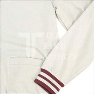 Unisex Long-Sleeved University V-Neck <b>Cardigan</b> Sweater Winter Knitted Wool/Nylon Single <b>Button</b> Custom Embroidered Logo Patchwork - Product Image 3