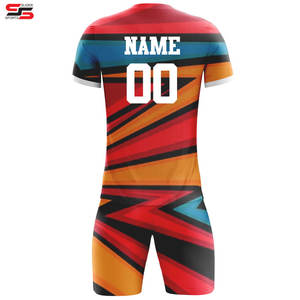 Uniformes de fútbol Set Team High School Sublimación Uniforme de fútbol Adulto Uniforme de fútbol personalizado - Product Image 3
