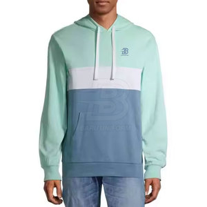 Servicio OEM invierno cálido hombres sudaderas con capucha último diseño con patrón sólido cuello con capucha hecho en Pakistán al por mayor - Product Image 1