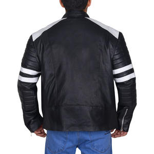 OEM personalizado al por mayor de la moda chaqueta de la motocicleta para los hombres 2025 elegante chaqueta de cuero de los hombres de la motocicleta y de carreras de automóviles desgaste - Product Image 2