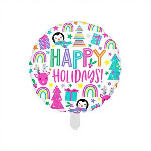 Novedad Globo Metalizado Halloween 45cm Decoración Fiesta Temática - Personajes Divertidos Calavera y Fantasma España - Product Image 2