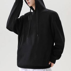 Sudaderas con capucha de colores sólidos personalizadas de alta calidad para hombres, sudaderas con capucha transpirables y cómodas de gran tamaño para colección de invierno para hombres - Product Image 2