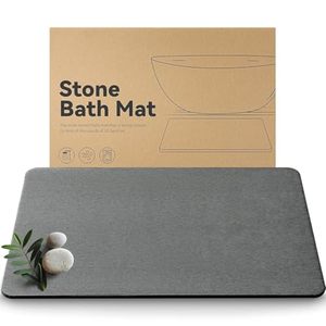 Alfombrilla de Baño de Piedra, Alfombrilla Absorbente de Diatomita, Alfombrilla <span class=keywords><strong>para</strong></span> Piso de Baño y Cocina, Venta Directa de Fábrica - Product Image 1