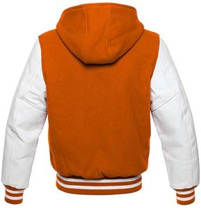 Veste universitaire à manches longues personnalisable pour hommes Vêtements décontractés de haute qualité avec col montant pour l'hiver du fabricant de l'usine - Product Image 4