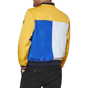 Nueva llegada logotipo personalizado hombres chaqueta de bombardero jóvenes Casual ropa de invierno opciones al por mayor disponibles - Product Image 4