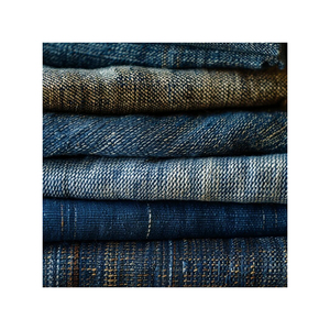 Ham renk 100% pamuklu kot kumaş Polyester <span class=keywords><strong>Spandex</strong></span> 14 <span class=keywords><strong>Oz</strong></span> <span class=keywords><strong>12</strong></span> <span class=keywords><strong>Oz</strong></span> örme kumaş düz PK 60% pamuk 28% poliamid örme kumaş - Product Image 2