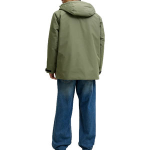 2025 hiver hommes vestes décontractées chaud rembourré à capuche coupe-vent Parka grande taille manteaux épais doudoune coupe-vent Gilet OEM - Product Image 6