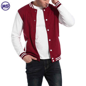 2022 chaquetas universitarias de diseño personalizado para hombre de alta calidad con cuello levantado mangas completas al por mayor para invierno - Product Image 2