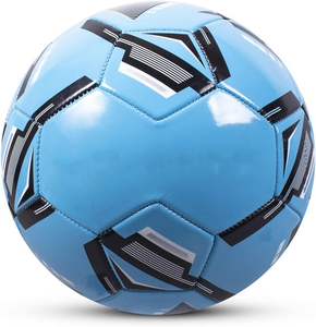 Balón de fútbol de tamaño 5, paneles híbridos sellados con agarre ideal cosido a máquina, entrenamiento y partidos en todas las condiciones climáticas - Product Image 2