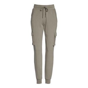 Customized <b>Women's</b> Winter Elastic Waist Sweatpants Jogger <b>Trousers</b> 100% Cotton <b>Fleece</b> Waterproof Sports Wear - Product Image 4
