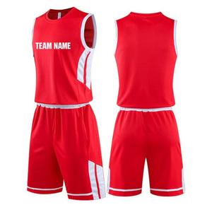 Conjunto de camiseta de baloncesto de talla grande personalizada, uniformes transpirables con impresión de sublimación lisa, ropa de baloncesto al por mayor - Product Image 6