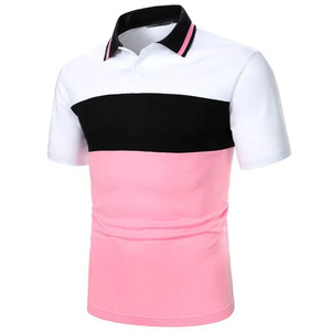 Polo de punto con técnica bordada de diseño ajustado personalizado de algodón transpirable de la mejor calidad al por mayor para hombre - Product Image 3