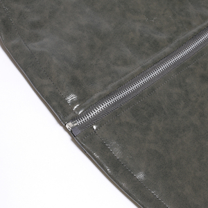 Chaqueta de cuero de moda de alta calidad para hombre, chaqueta de cuero de diseño personalizado de invierno para hombre - Product Image 3