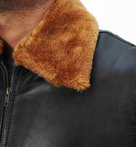 Abrigo de Piel Sintética Gruesa de Primera Calidad para Hombre, Elegante Ropa de Invierno - Product Image 4