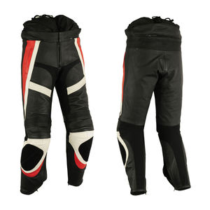 Nouveau pantalon en cuir de moto en cuir élégant à vendre/pantalon en cuir de dernière conception de vente chaude pour les hommes - Product Image 6
