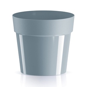 Maceta CUBE BASIC, dimensiones (mm) 124x124x114, color Gris Claro - Product Image 1