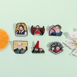 カスタムNow I Am Wizardメタルブローチハロウィーンゴスホラー映画エナメルピンパンクジュエリーギフトテーマバックパックラペルバッジ - Product Image 2