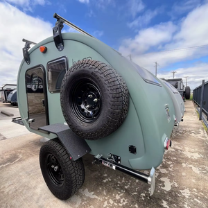 Remolque de caravana de lágrima de viaje todoterreno a la venta, remolque de caravana de lujo para aventuras y actividades al aire libre - Product Image 5