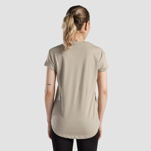 Mujeres Casual Algodón Camisetas Proveedores Elegante Moda Tops Fabricantes Vendedores de moda Venta al por mayor Fabricantes de ropa ODM - Product Image 2