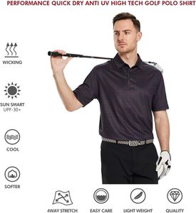 Polos informales de alta calidad OEM a precio de fábrica para hombre, Polo bordado transpirable de secado rápido a granel para Polo personalizado - Product Image 5