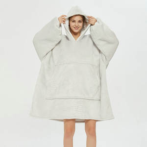 Sudadera con Capucha Personalizable, Talla Grande, 100% Algodón, Diseño Vintage de Invierno, Patrón Sólido, Forrada, Ropa Casual para el Hogar, Estilo Holgado - Product Image 2