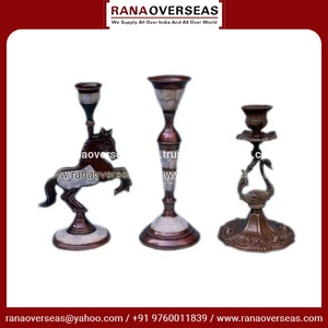 Producto de alta venta, portavelas de latón con forma de caballo y pato para decoraciones de boda, decoraciones de jardín a precio de fábrica - Product Image 3