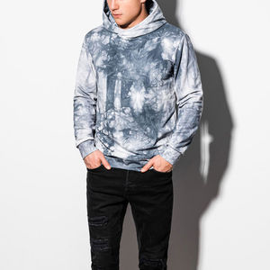 Sudadera con Capucha Ligera para Hombre, Estilo Urbano, Calidad Premium, Diseño Sólido, Temporada de Invierno, 100% Algodón Orgánico, con Cierre - Product Image 3