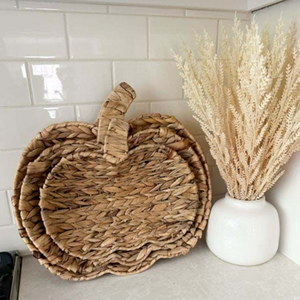 Automne meilleure vente jacinthe d'eau plateau de service rustique jacinthe d'eau plateau automne décoration pas cher prix en gros du Vietnam - Product Image 4